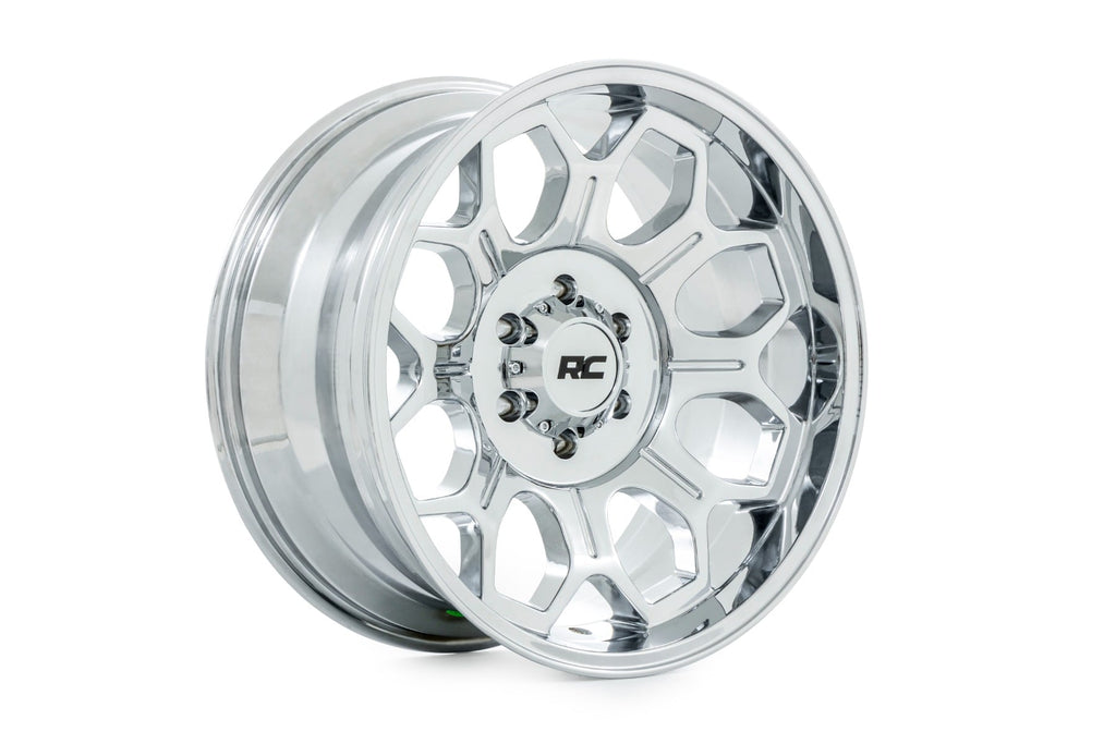 77 Series Wheel One-Piece Chrome 20x9 6x5.5 -12mm Rough Country