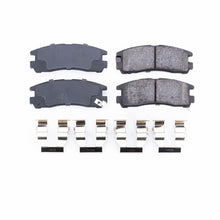 Cargar imagen en el visor de la galería, Power Stop 95-05 Chrysler Sebring Rear Z17 Evolution Ceramic Brake Pads w/Hardware