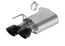 Cargar imagen en el visor de la galería, Ford Racing 2024 Mustang Dark Horse 5.0L Cat-Back Sport Active Exhaust - Black Tip