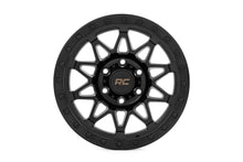 Load image into Gallery viewer, 78 Series Wheel Simulated Beadlock Black 17x8.5 5x4.5 +0mm Rough Country