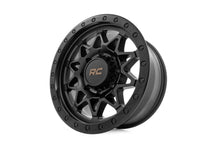 Load image into Gallery viewer, 78 Series Wheel Simulated Beadlock Black 18x9 8x180 0mm Rough Country