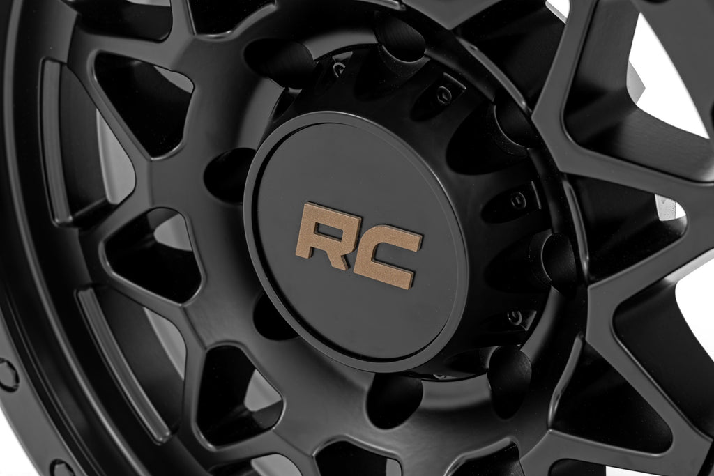 78 Series Wheel Simulated Beadlock Black 18x9 8x180 0mm Rough Country