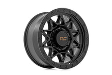 Load image into Gallery viewer, 78 Series Wheel Simulated Beadlock Black 18x9 8x170 0mm Rough Country