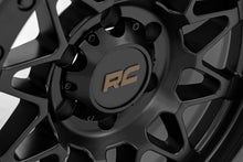 Load image into Gallery viewer, 78 Series Wheel Simulated Beadlock Black 18x9 5x5 0mm Rough Country