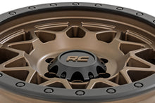 Load image into Gallery viewer, 78 Series Wheel Simulated Beadlock Bronze/Black 18x9 5x5 0mm Rough Country