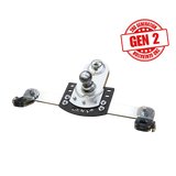 Gen-Y 20-24 GM Short/Long Bed GoosePuck II 5in Offset Ball Puck Mount 25K TW w/Safety Chain Anchors