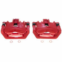 Cargar imagen en el visor de la galería, Power Stop 1999 Land Rover Discovery Rear Red Calipers - Pair
