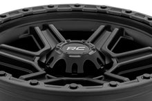 Load image into Gallery viewer, 79 Series Wheel One-Piece Semi Gloss Black w/Gunmetal Ring 17x8.5 6x5.5 0mm Rough Country