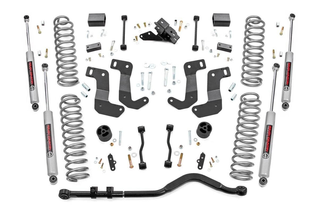3.5 Inch Lift Kit C/A Drop 4-Door Jeep Wrangler JL 4WD (2021-2023) Rough Country