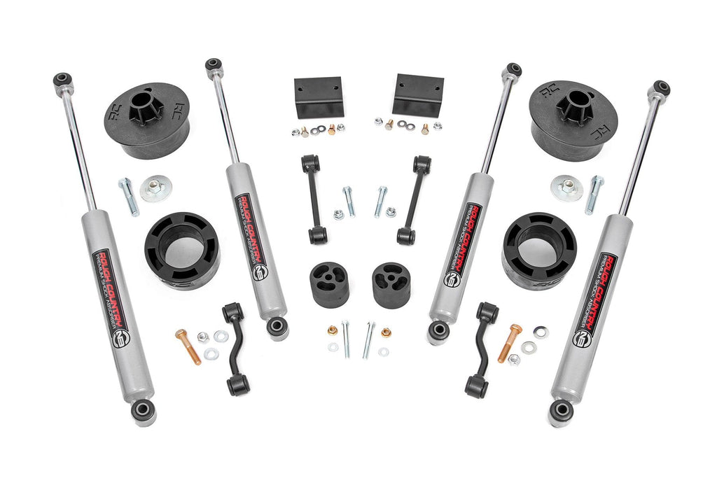 2.5 Inch Lift Kit Spacers N3 Jeep Wrangler JL (24-26)/Wrangler Unlimited (24-26) Rough Country