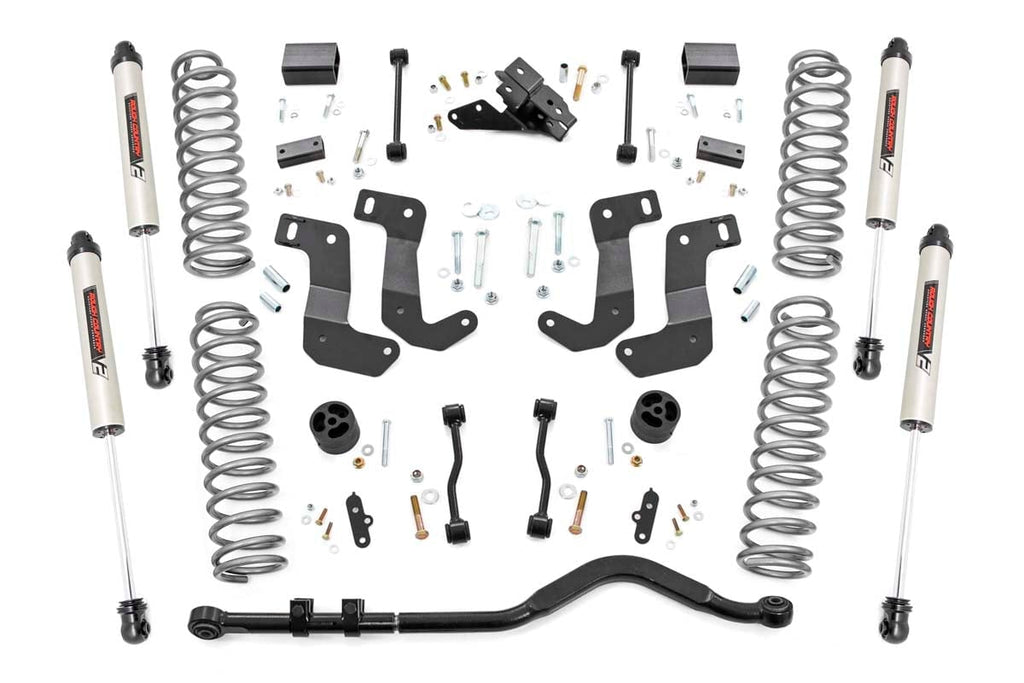 3.5 Inch Lift Kit C/A Drop Stage 1 V2 Jeep Wrangler Unlimited (24-26) Rough Country