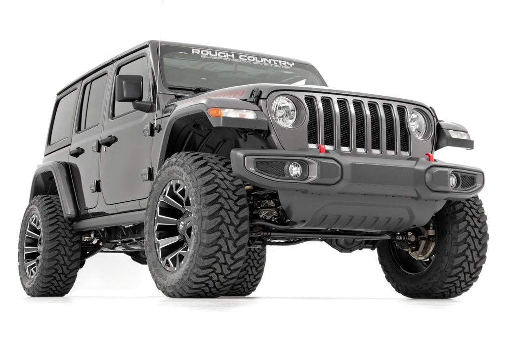 2.5 Inch Lift Kit Coils M1R Jeep Wrangler Unlimited Rubicon 4WD (2024-2026) Rough Country