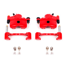 Cargar imagen en el visor de la galería, Power Stop 90-00 Honda Civic Front Red Calipers w/Brackets - Pair