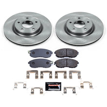 Cargar imagen en el visor de la galería, Power Stop 17-18 Nissan Sentra Front Track Day Brake Kit