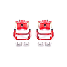 Power Stop 03-07 Honda Accord Front Red Calipers w/Brackets - Pair