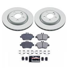 Cargar imagen en el visor de la galería, Power Stop 14-19 Mercedes-Benz CLA250 Rear Z17 Evolution Geomet Coated Brake Kit