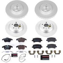 Cargar imagen en el visor de la galería, Power Stop 12-15 Land Rover Range Rover Evoque Front &amp; Rear Eurostop Brake Kit