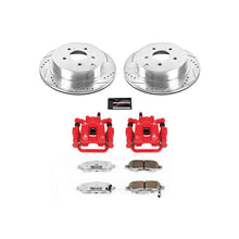 Cargar imagen en el visor de la galería, Power Stop 03-08 Infiniti FX35 Rear Z26 Street Warrior Brake Kit w/Calipers