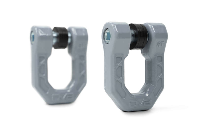 Grilletes con anilla en D DV8 Offroad Elite Series - Par (gris)