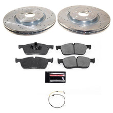 Cargar imagen en el visor de la galería, Power Stop 17-20 Jaguar F-Pace Front Z23 Evolution Brake Kit