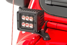 Cargar imagen en el visor de la galería, LED Light Kit Hinge Mount 2 Inch Spectrum Pair Jeep Gladiator JT/Wrangler JL (18-26) Rough Country