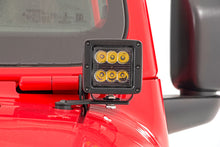 Cargar imagen en el visor de la galería, LED Light Kit Hinge Mount 2 Inch Spectrum Pair Jeep Gladiator JT/Wrangler JL (18-26) Rough Country