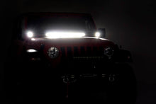 Cargar imagen en el visor de la galería, LED Light Kit Hinge Mount 2 Inch Spectrum Pair Jeep Gladiator JT/Wrangler JL (18-26) Rough Country