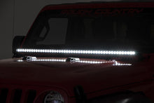 Load image into Gallery viewer, LED Light Kit Cowl Mount 50 Inch Spectrum Single Row Jeep Gladiator JT/Wrangler JL (18-26) Rough Country