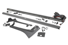 LED Light Kit Windshield 50 Inch Spectrum Single Row Jeep Gladiator JT/Wrangler JL (18-26) Rough Country