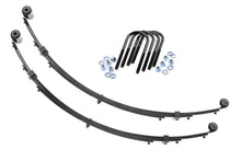 Cargar imagen en el visor de la galería, Front Leaf Springs 4 Inch Lift Pair 87-95 Jeep Wrangler YJ 4WD Rough Country