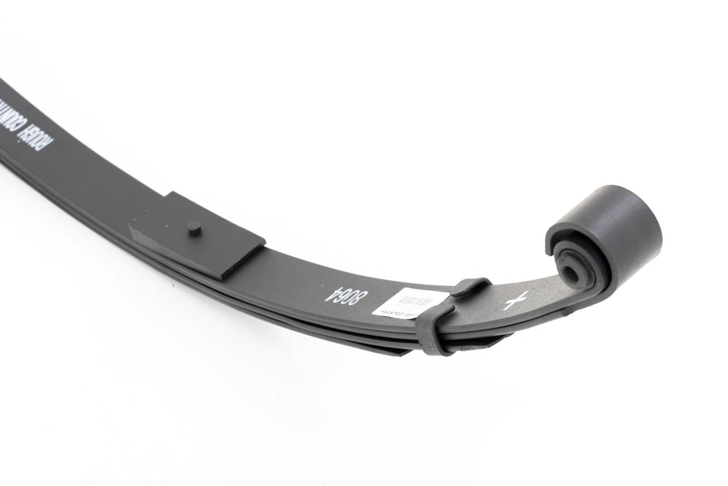 Rear Leaf Springs Military Wrap 4 Inch Lift Pair 87-95 Jeep Wrangler YJ Rough Country