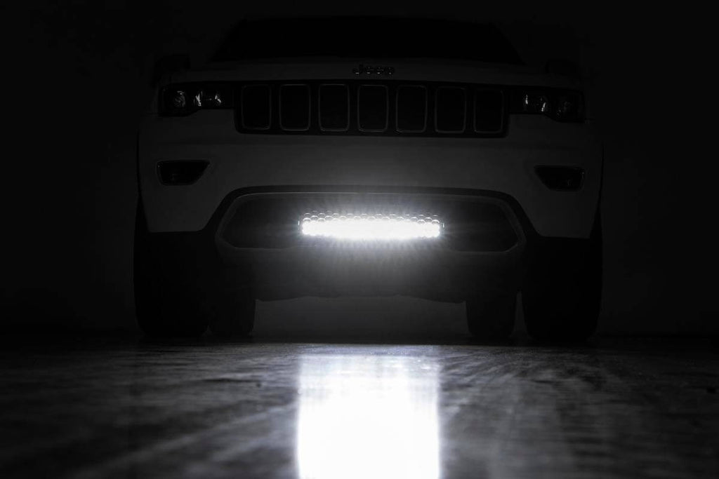 LED Light Kit Bumper Mount 20 Inch Spectrum Dual Row Jeep Grand Cherokee WK2 (11-20) Rough Country