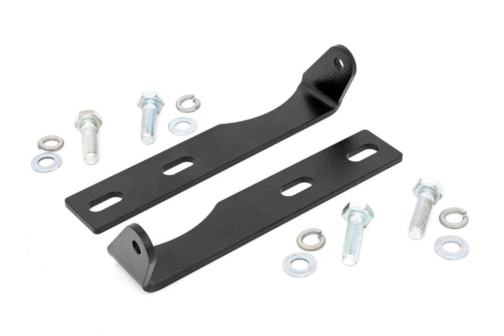 LED Light Kit Bumper Mount 20 Inch Spectrum Dual Row Jeep Grand Cherokee WK2 (11-20) Rough Country