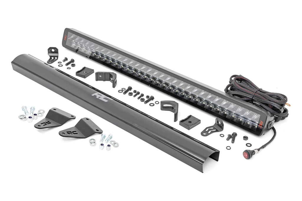 LED Light Kit Bumper Mount 30 Inch Spectrum Dual Row Toyota 4Runner (14-20) Rough Country