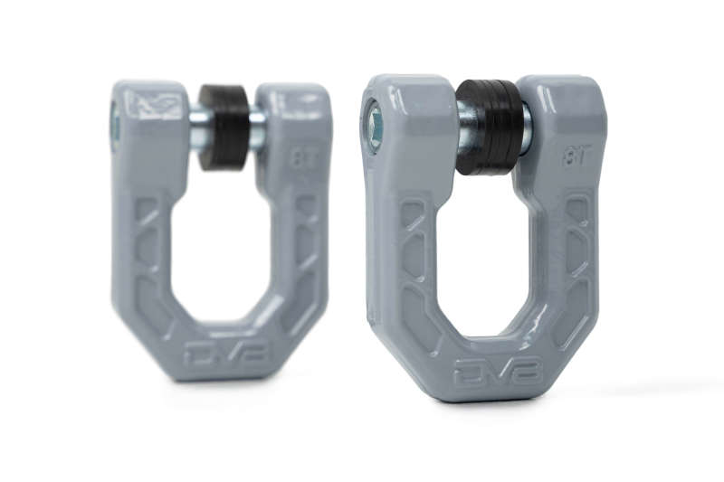 Grilletes con anilla en D DV8 Offroad Elite Series - Par (gris)