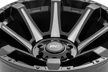 Load image into Gallery viewer, 81 Series Wheel One-Piece Semi Gloss Black w/machined spokes 20x9 8x180 0mm Rough Country