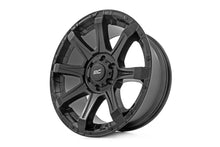 Load image into Gallery viewer, 81 Series Wheel One-Piece Semi Gloss Black 20x9 8x180 0mm Rough Country