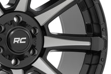 Load image into Gallery viewer, 81 Series Wheel One-Piece Semi Gloss Black w/machined spokes 20x10 6x5.5 -19 Rough Country