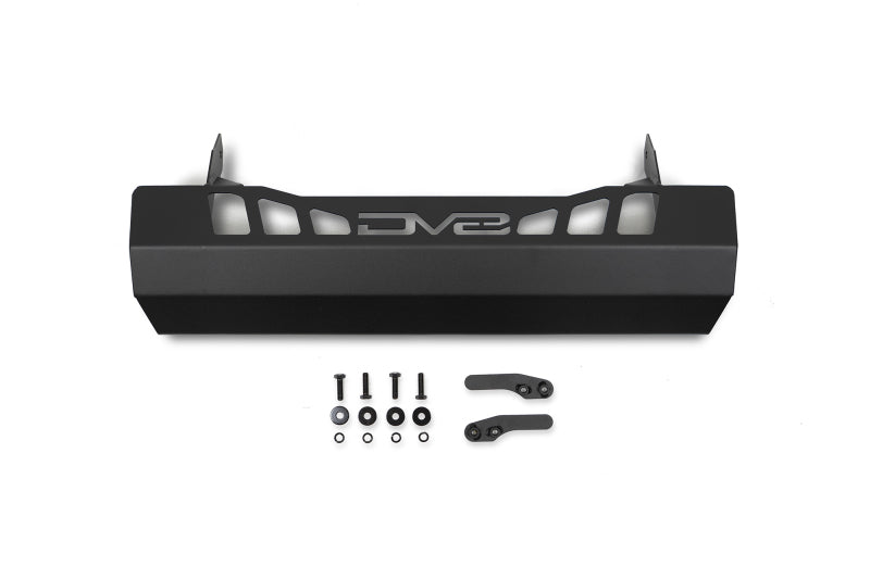 DV8 Offroad 18-23 Jeep Wrangler JL/JT Parachoques delantero Barra estabilizadora Desconexión Placa de deslizamiento del motor