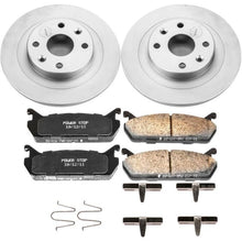 Cargar imagen en el visor de la galería, Power Stop 91-96 Ford Escort Rear Z17 Evolution Geomet Coated Brake Kit