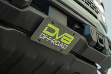 Cargar imagen en el visor de la galería, DV8 Offroad 2021 Ford Bronco Capable Bumper Slanted Front License Plate Mount