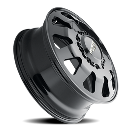 Mayhem Dually Wheels Challenger 8181 FB 22x8.25 Front Dually Full Black 169 Off Set 10 Lug 11.28 BSM 170.1 Bore Cast Aluminum