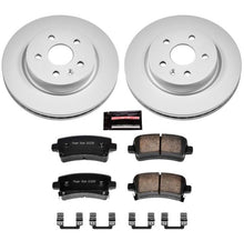 Cargar imagen en el visor de la galería, Power Stop 2010 Buick Allure Rear Z17 Evolution Geomet Coated Brake Kit