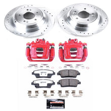 Cargar imagen en el visor de la galería, Power Stop 17-18 Genesis G80 Rear Z26 Street Warrior Brake Kit w/Calipers