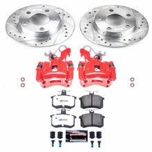 Cargar imagen en el visor de la galería, Power Stop 01-96 Audi A4 Quattro Rear Z26 Street Warrior Brake Kit w/Calipers