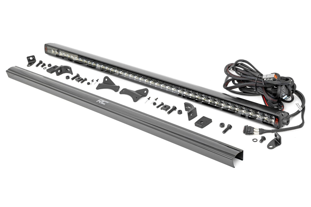 LED Light Kit Roof Rack Mount 40 Inch Spectrum Single Row Ford Bronco Sport (21-26) Rough Country