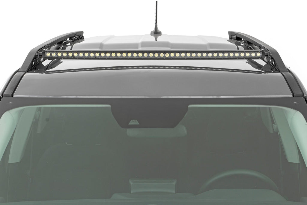 LED Light Kit Roof Rack Mount 40 Inch Spectrum Single Row Ford Bronco Sport (21-26) Rough Country
