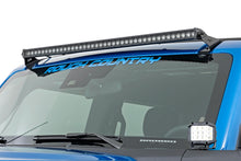 Cargar imagen en el visor de la galería, LED Light Kit Upper Windshield 40 Inch Spectrum Single Row Ford Bronco (21-25) Rough Country