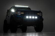 Cargar imagen en el visor de la galería, LED Light Kit Upper Windshield 40 Inch Spectrum Single Row Ford Bronco (21-25) Rough Country