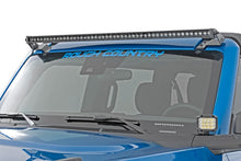 Cargar imagen en el visor de la galería, LED Light Kit Upper Windshield 50 Inch Spectrum Single Row Ford Bronco (21-25) Rough Country